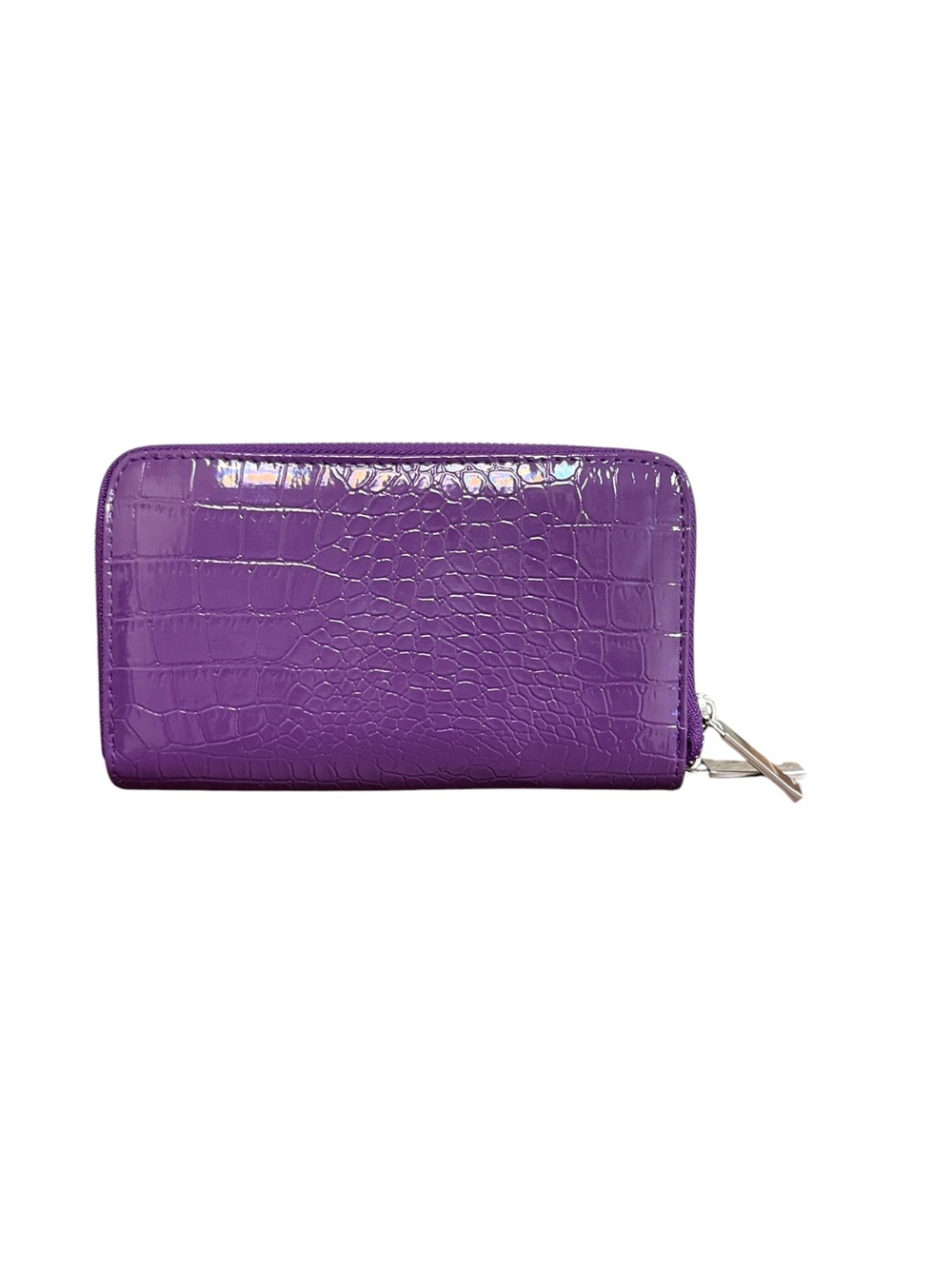 NWOT Joy Mangano Purple Tote Bag Large Carryall Shoulder Bag & Matching Wallet - Picture 10 of 13
